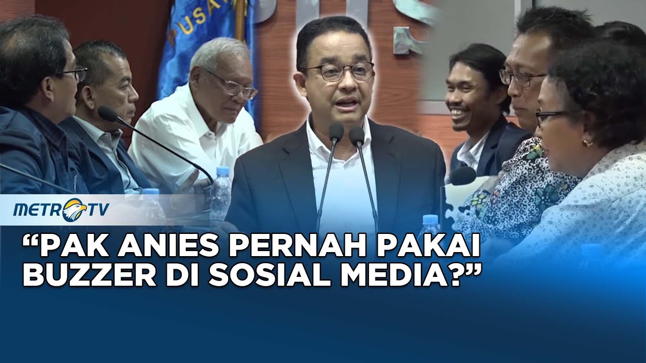 CERDAS! Anies Tangkis Desakkan PWI Soal Gaya Komunikasi Publiknya