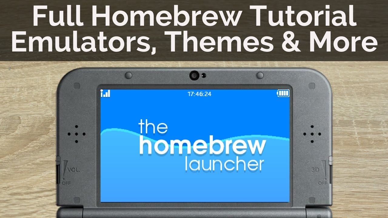FULL Homebrew Guide for Nintendo 3DS 11.0 - Install Emulators, Custom Themes and More