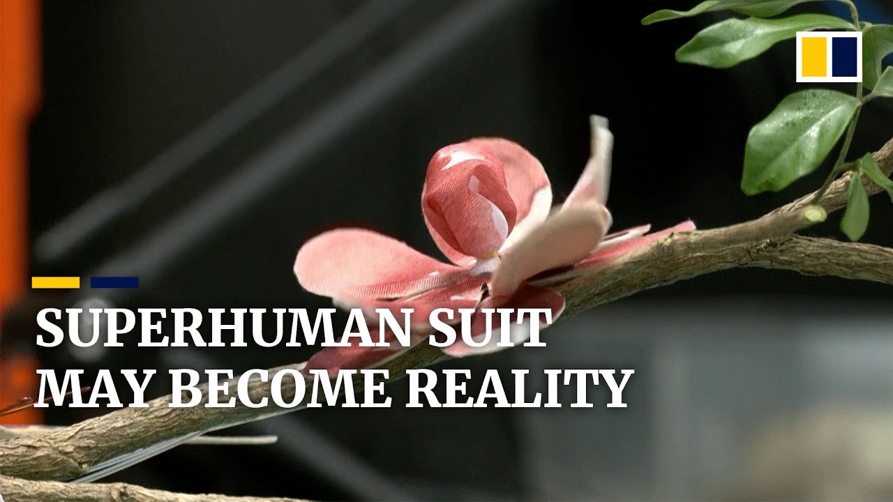 Smart textile acts like biological muscle, similar to Spider-Man suit