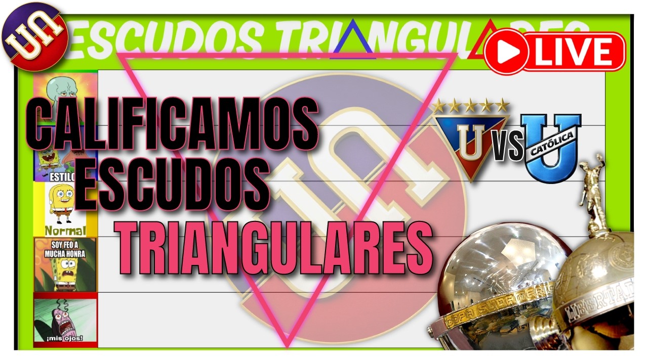 Calificamos Escudos Triangulares | Se viene el sorteo de las Copas