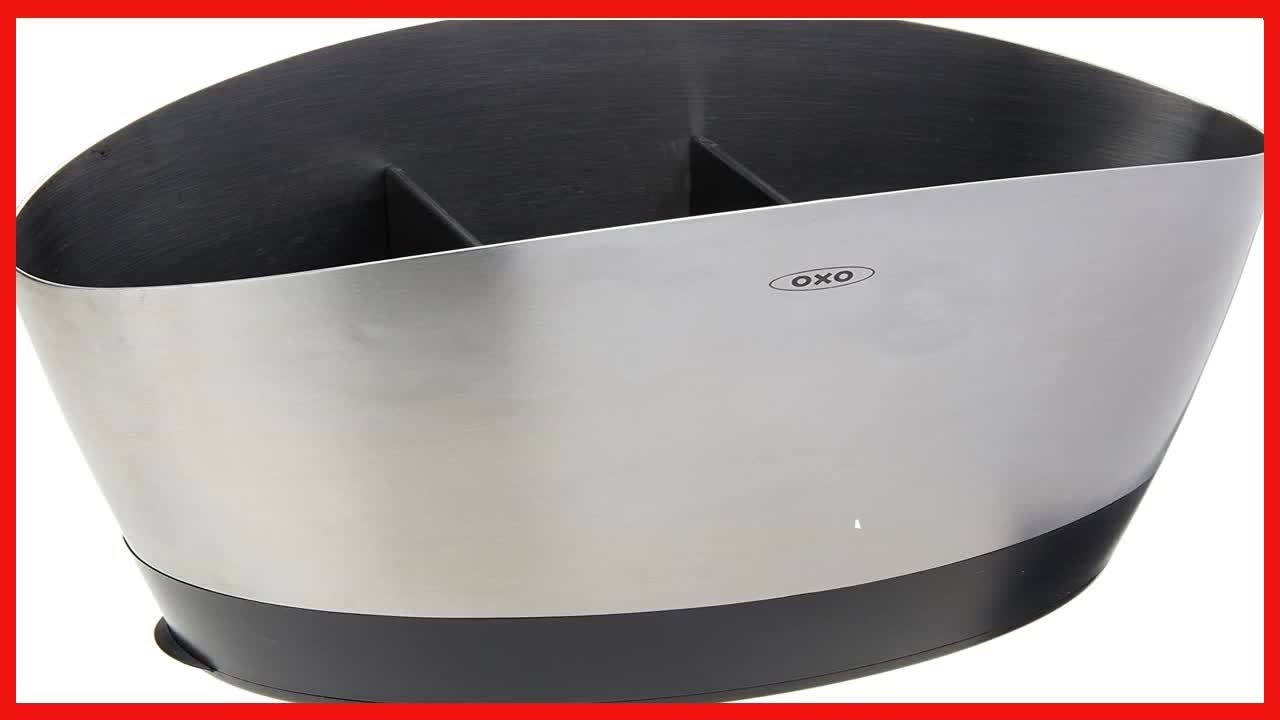 OXO Good Grips Stainless Steel Utensil Holder 8.4