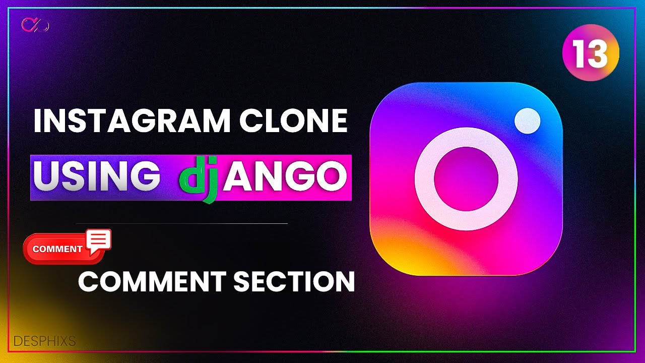 Comment and Reply on post using Django | Instagram Clone Using Django - part 13