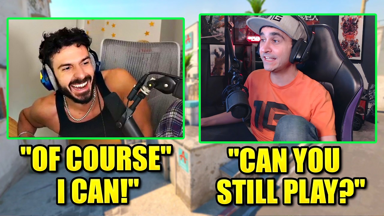 Summit1g & Tarik Face Off Against TOP CS2 Ranked Players