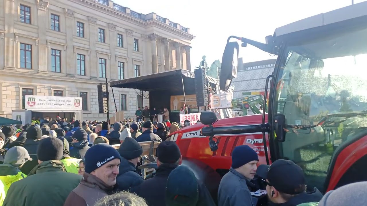 Bauernproteste Braunschweig Bohlweg 03