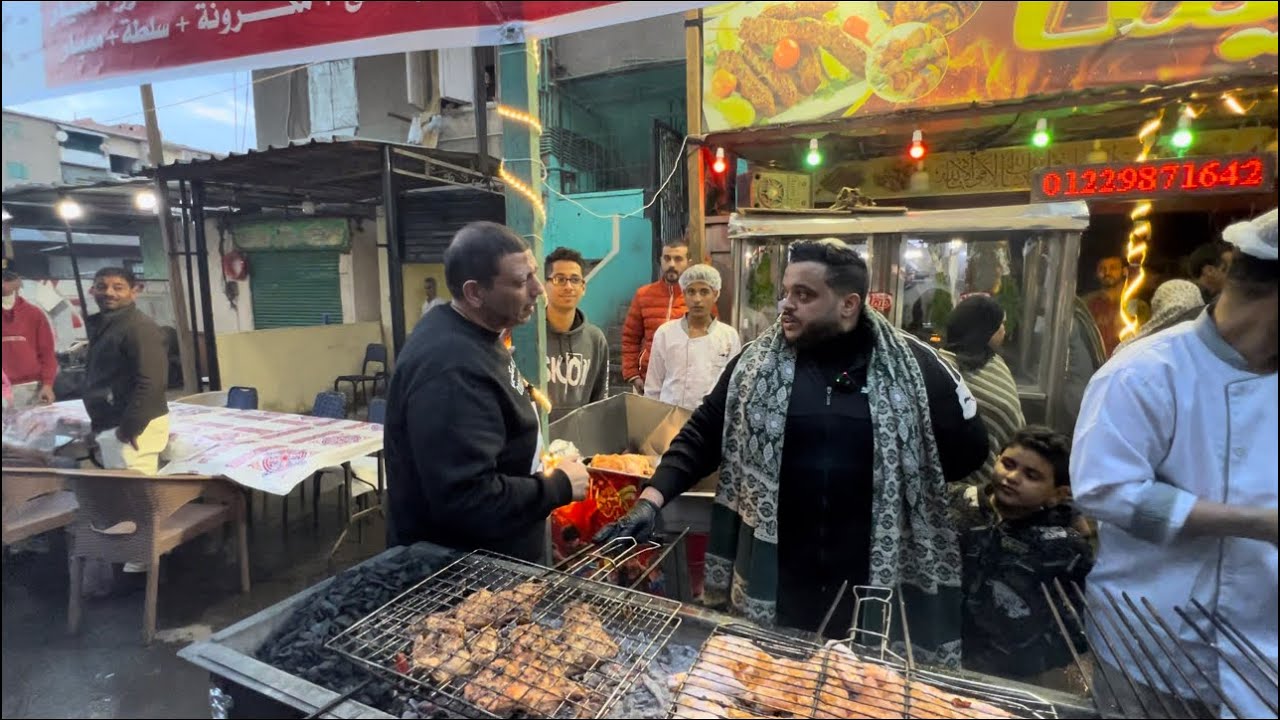 فرخة عليها كيلو كفتة هدية عند هيما في مساكن المطرية