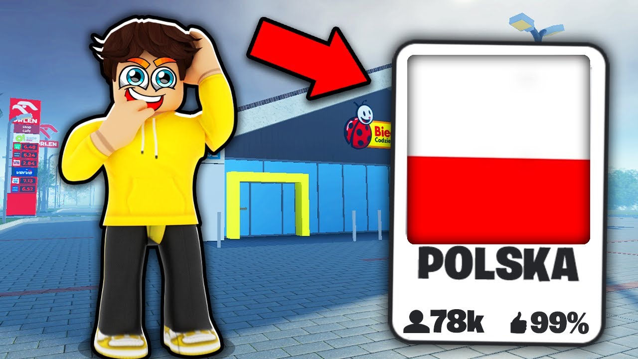 Zagrałem w POLSKIE GRY w ROBLOX! 🇵🇱