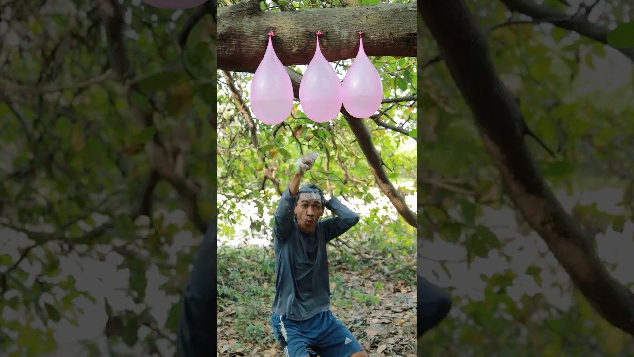 The Guy Show SMART idea Save Water For Survival In Forest  #survival #camping #bushcraft #outdoors