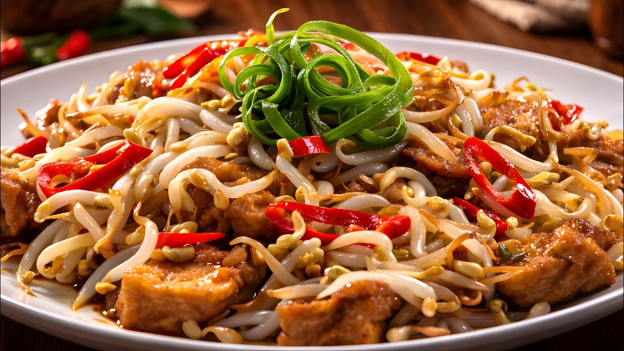 Cooking Bean Sprouts & Tofu This Way Is So Good!