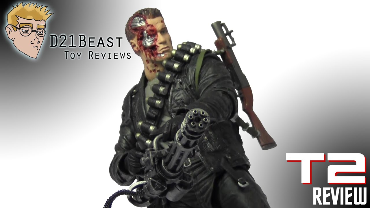 NECA Terminator 2 Judgment Day Ultimate T-800 Figure Review
