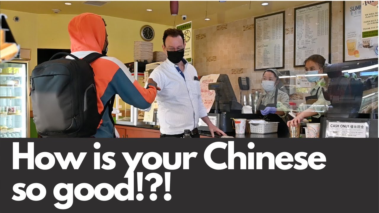 Black man goes around NYC Chinatown Speaking FLUENT Mandarin (SURPRISE AT END)