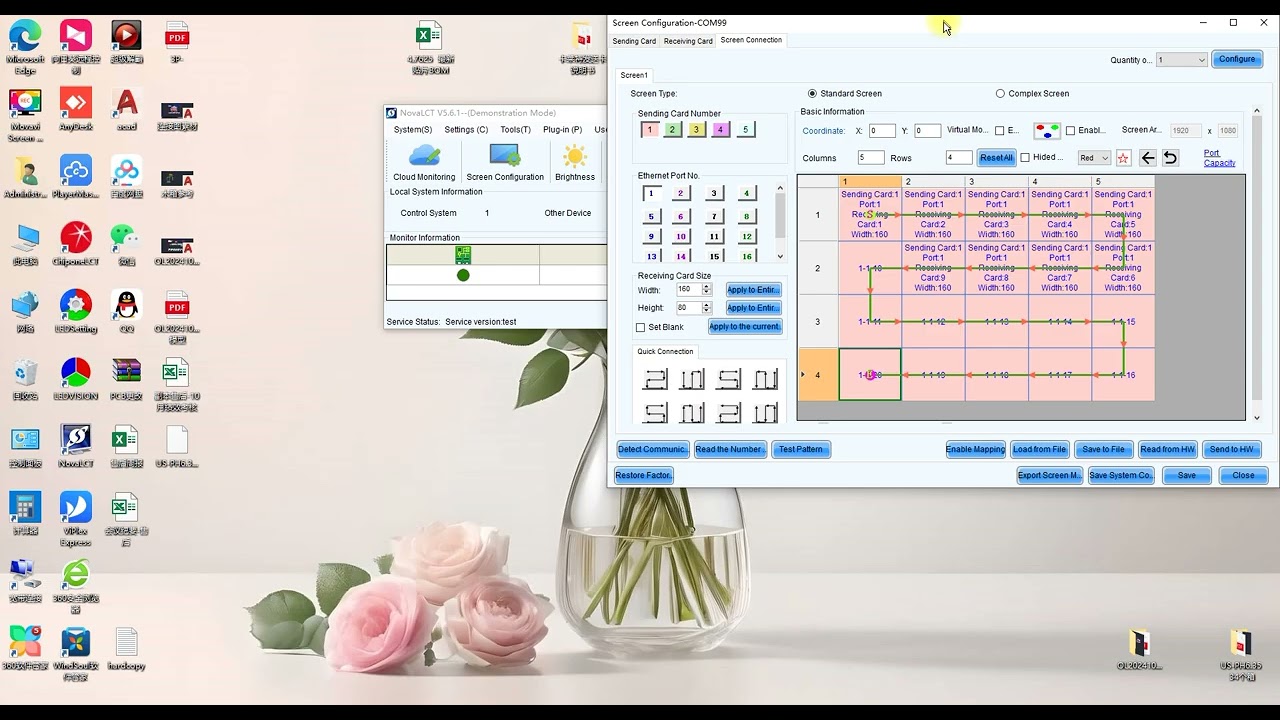 How to Use NovaStar LCT Software to Create LED Screen Connection File | Step-by-Step Tutorial