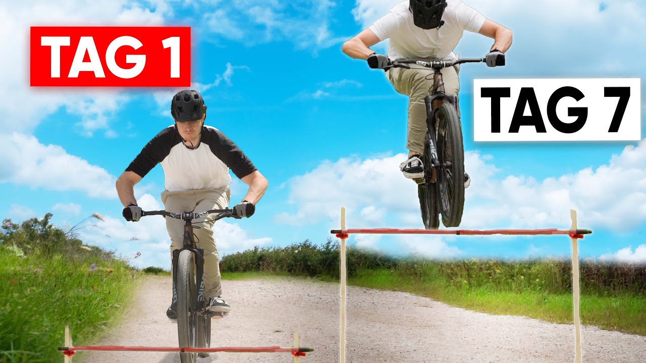 Bunny Hop lernen (Selbstexperiment) Schritt für Schritt bis 50 cm Höhe?!
