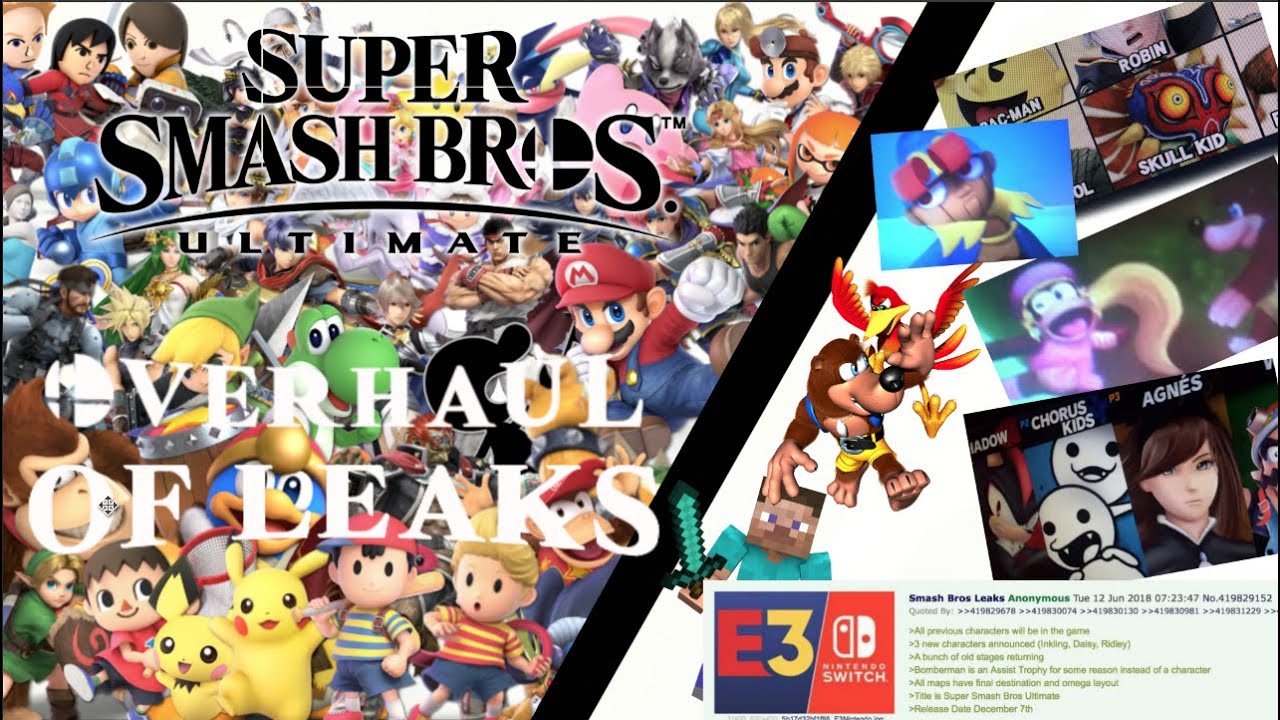 Super Smash Bros. Ultimate | The Overhaul of Leaks [MP]