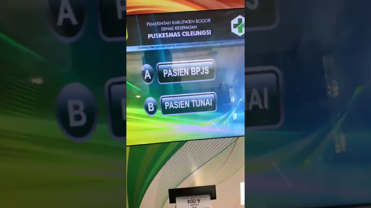 Mesin Antrian Puskesmas