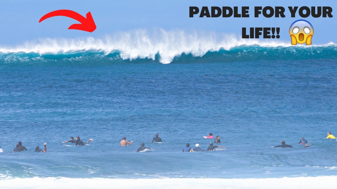 SURFERS GET DESTROYED AT PIPELINE!! *SCARY HOLD DOWNS* (RAW FOOTAGE)