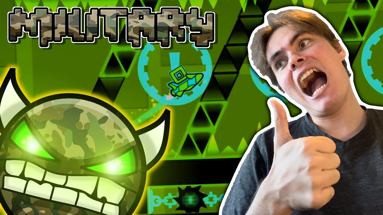 REALLY EASY DEMON! Geometry dash - Military by Tunar98