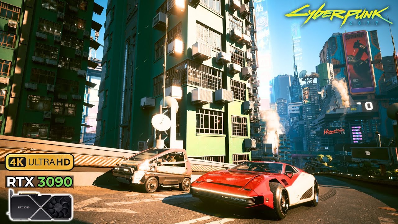 RTX 3090 24 GB - Testando o Path Tracing em 4K no Cyberpunk 2077