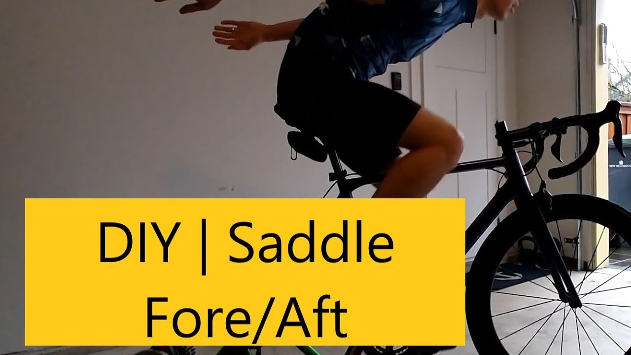 DIY | How to set up saddle fore and aft (No hands method part 2)