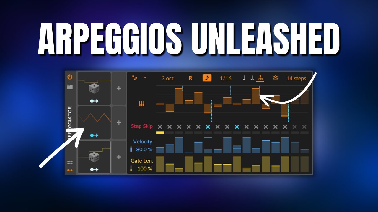 Transform Your Music with Bitwig's Arpeggiator: Enchanting Rhythms and Blissful Harmonies