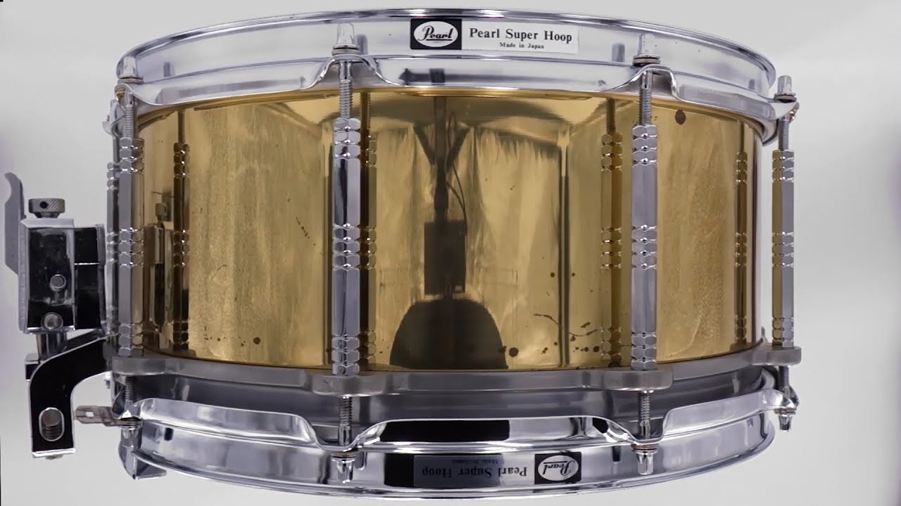 Pearl B-914D Free Floating Brass shell 14x6.5