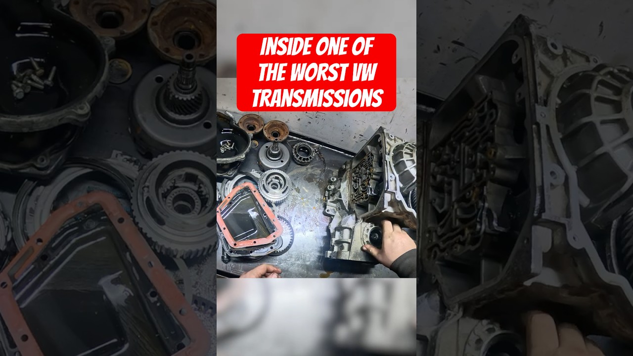 VW Automatic Transmission Autopsy, 01M Teardown (20 Seconds)