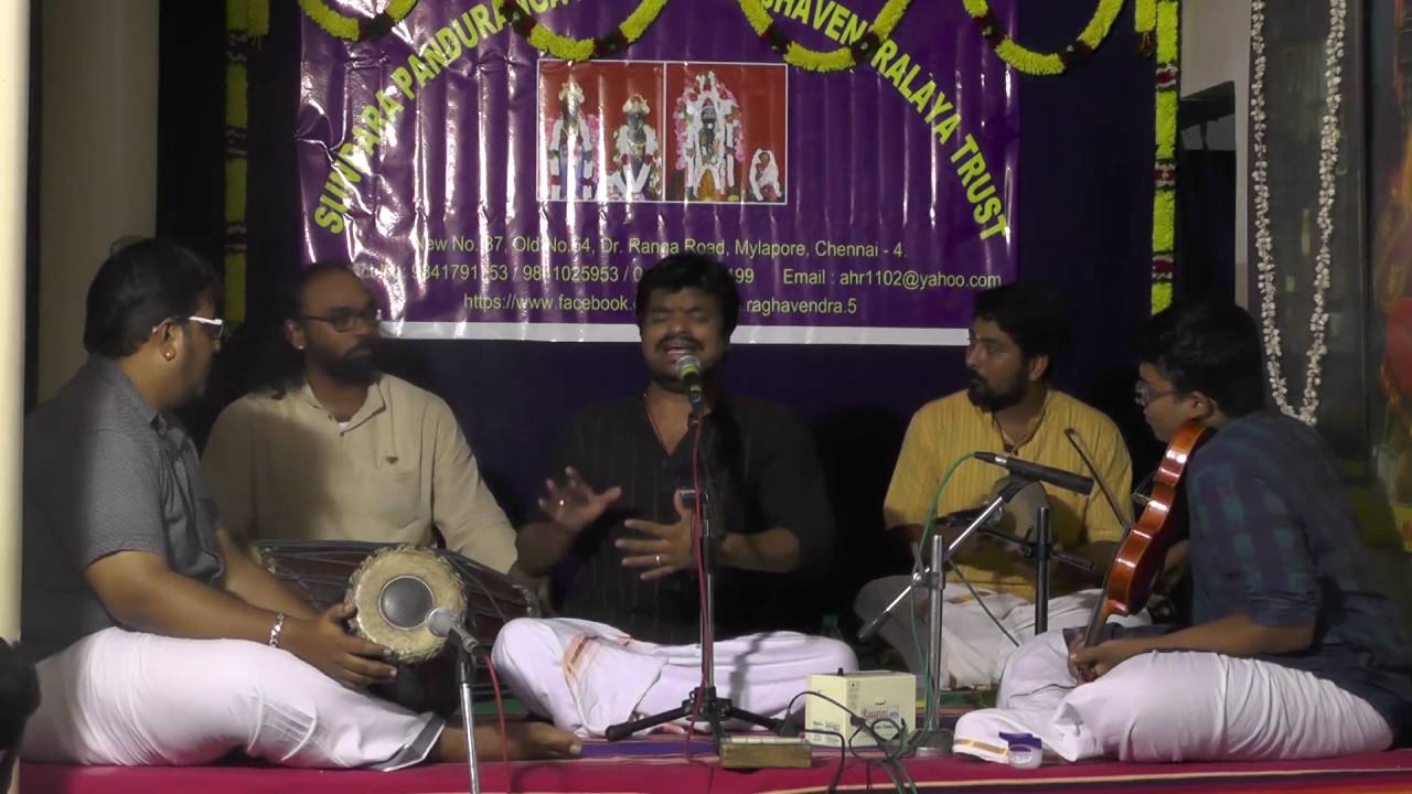 Carnatic Music | Kunnakudi Balamurali Krishna | Akhanda Bhakti Gana Samarpana 2016 | Web Streaming