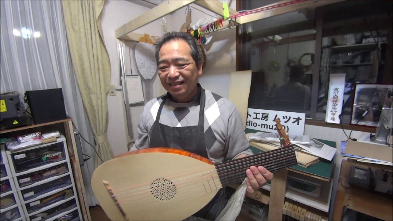 110 _リュート制作_今からリュートを作ります。