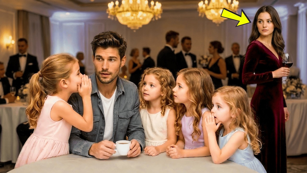 Single Dad Was Having Tea Alone&mdash;Until CEO's Quadruplet Girls Whispered: 