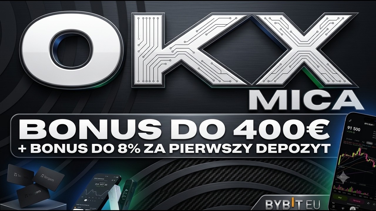 Giełda OKX - Bonus 400euro a nawet więcej.