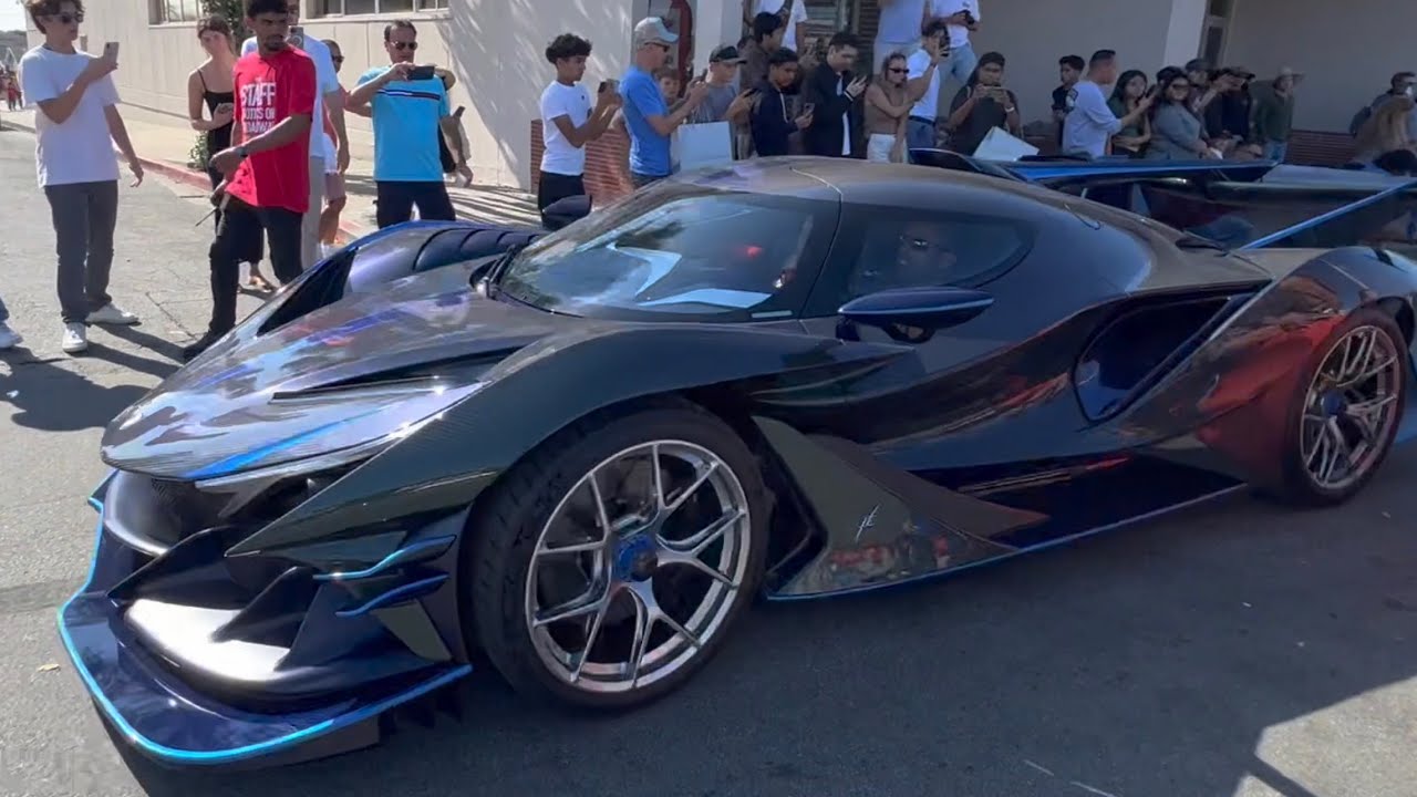Monterey Car Week 2023, Exotics on Broadway, Seaside,CA, Shenanigans End