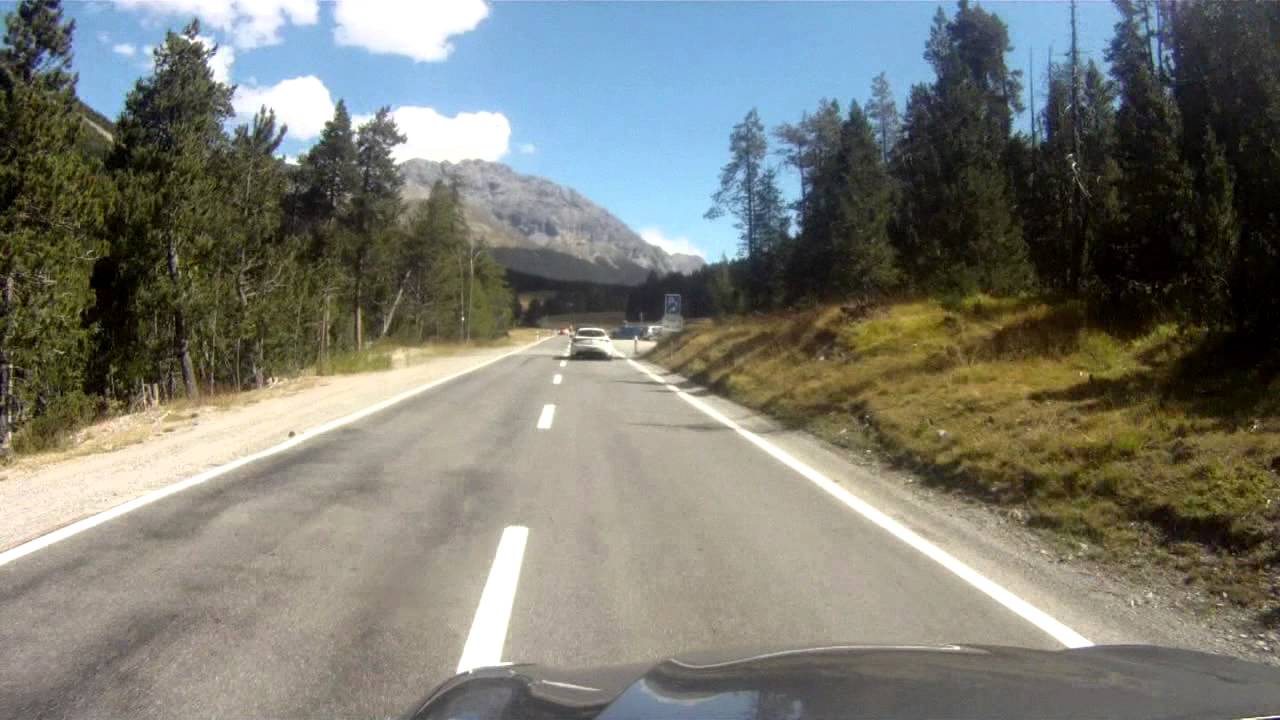Dover to Davos in a Alfa Romeo Giulietta convoy, Fluella pass Switzerland, to the Stelvio pass Italy
