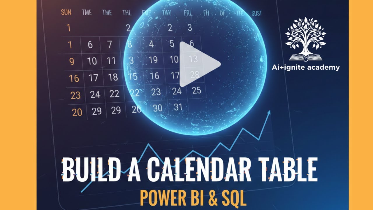 Creating a calender table  AI+Ignite Academy