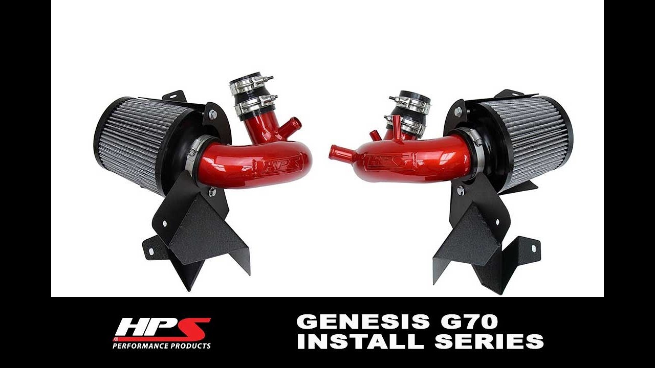 2018-2021 Genesis G70 3.3L V6 Twin Turbo Intake Install