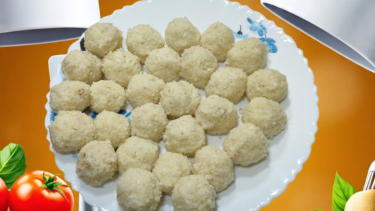 ताज़े नारियल के लड्डू # Nariyal Laddu