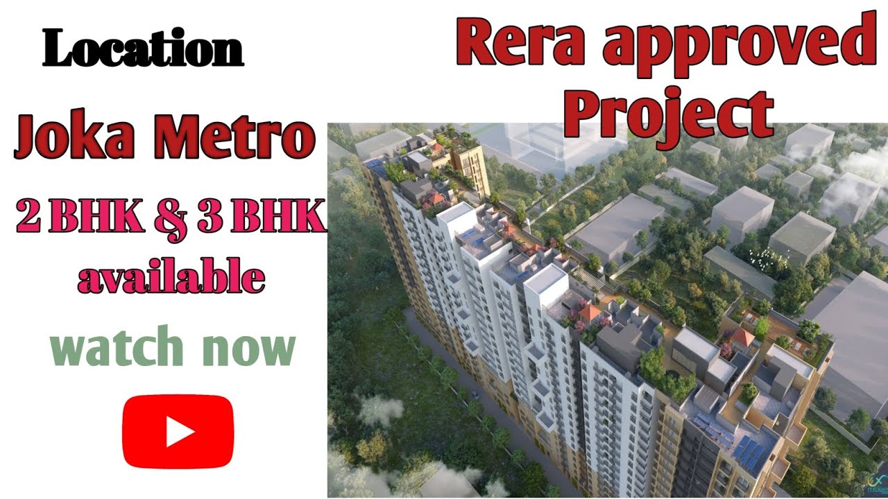 Rera approved project 2 BHK & 3 BHK available in kolkata. #jokametro #underconstruction 