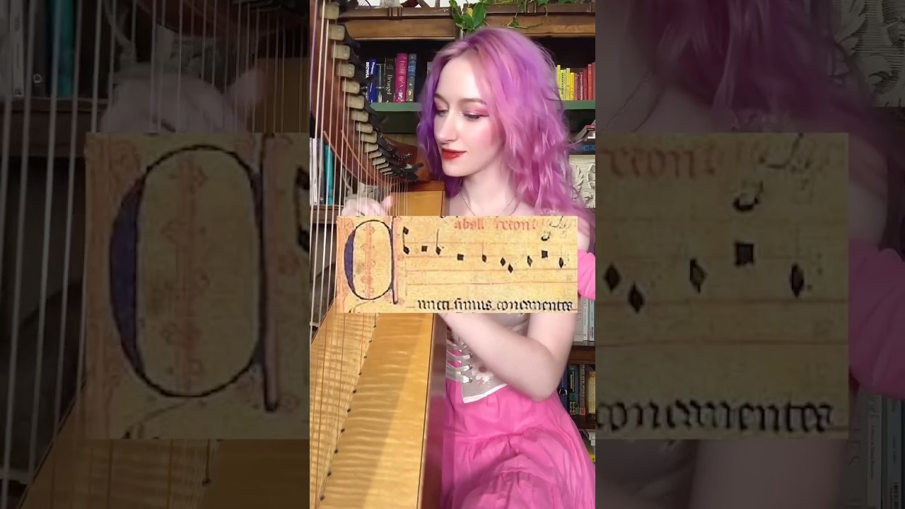 14th Century Medieval manuscript song | 