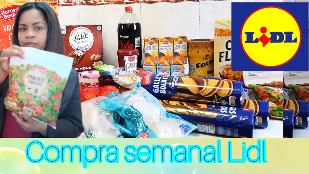 MI COMPRA SEMANAL EN LIDL CON PRECIOS Y DESCUENTOS 