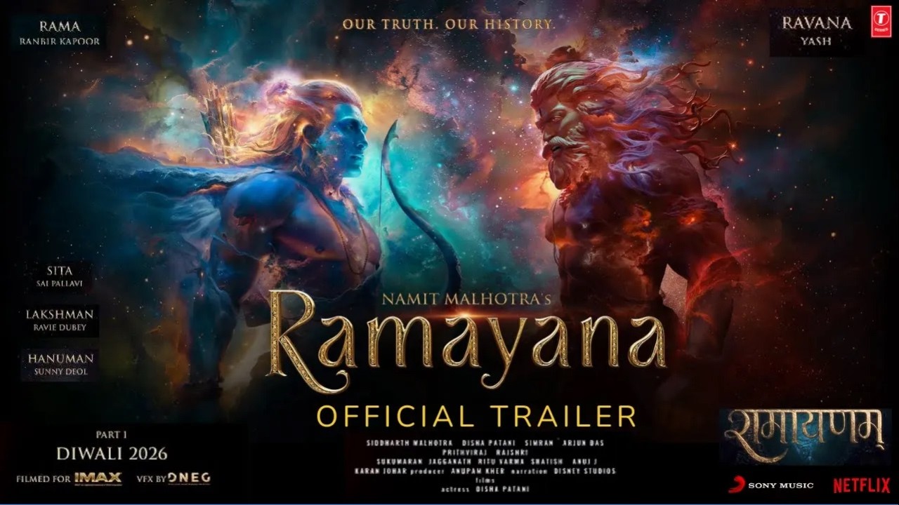 Ramayana official teaser | Nitesh Tiwari | Ranbir Kapoor | Sai Pallavi | Yash | diwali 2026