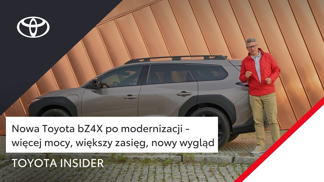 Nowa Toyota bZ4X po modernizacji - więcej mocy, większy zasięg, nowy wygląd | Toyota Insider