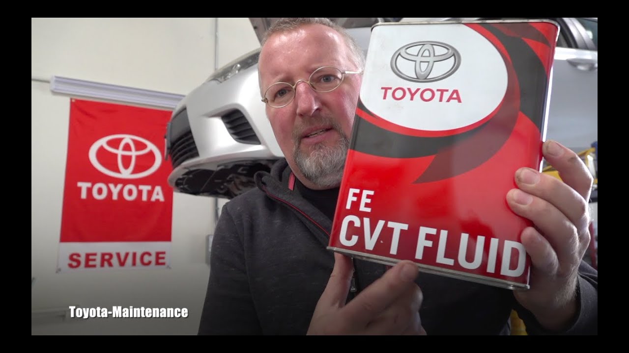 Замена жидкости CVT Corolla 2014 года