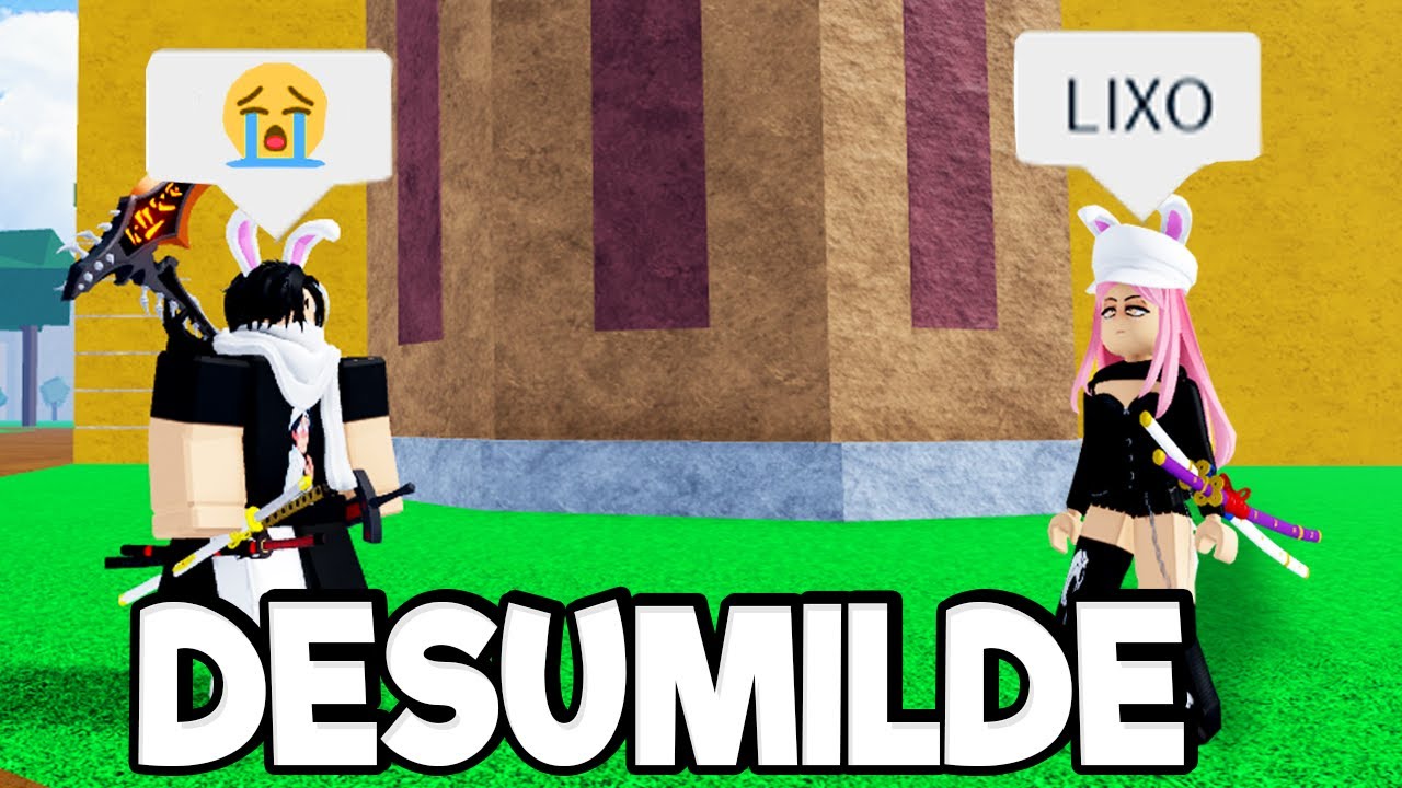 TIPOS DE JOGADORES NO BLOX FRUITS (ROBLOX)