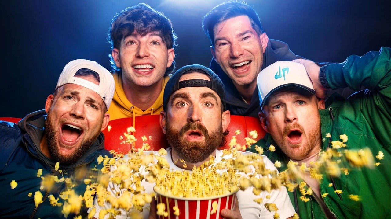 Мы сделали сюрприз для Dude Perfect, показав им фильм о них самих.