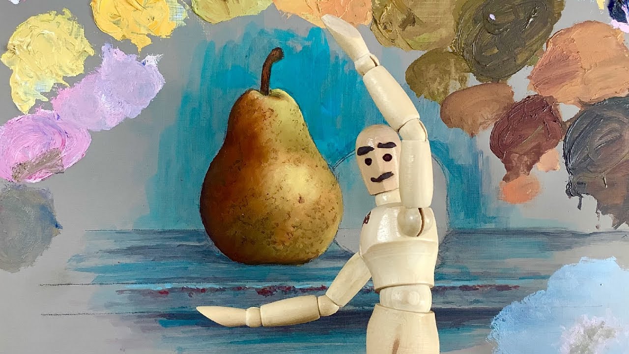 How to Paint a Pear