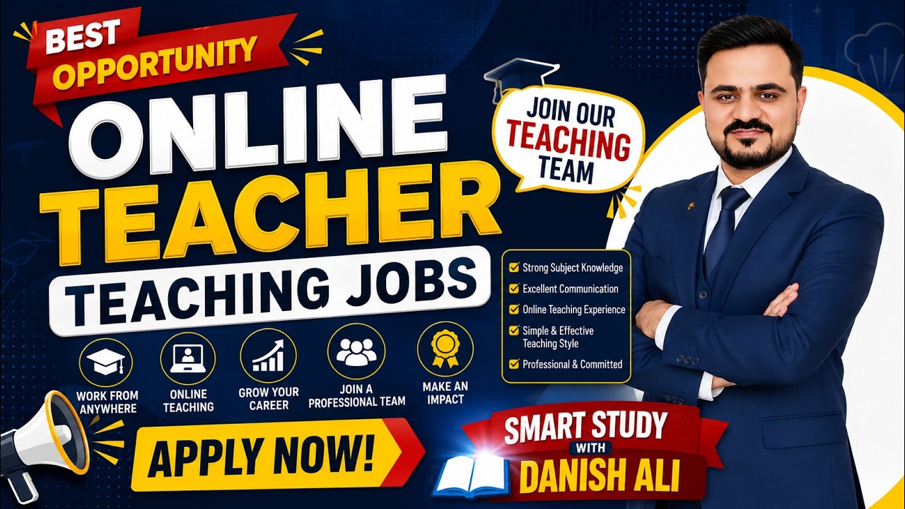 ONLINE TEACHING JOBS 2026 | BEST OPPORTUNITY FOR ONLINE TEACHERS | APPLY NOW