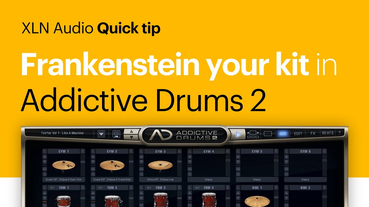 How to create otherworldly kicks & snares in Addictive Drums 2