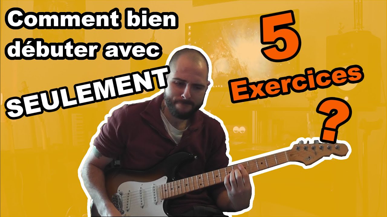 Comment bien débuter à la guitare électrique ?