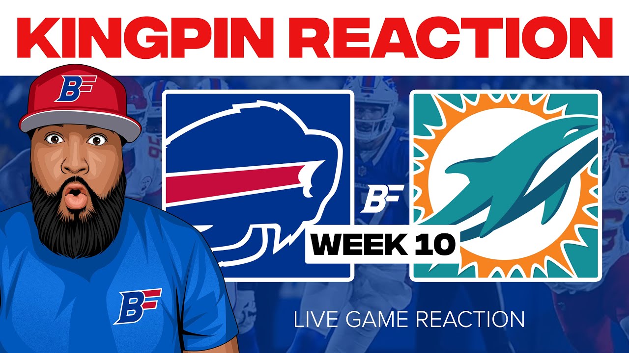 WEEK 10 FAN REACTION - Buffalo Bills vs Dolphins 🔥 LIVE PLAY BY PLAY