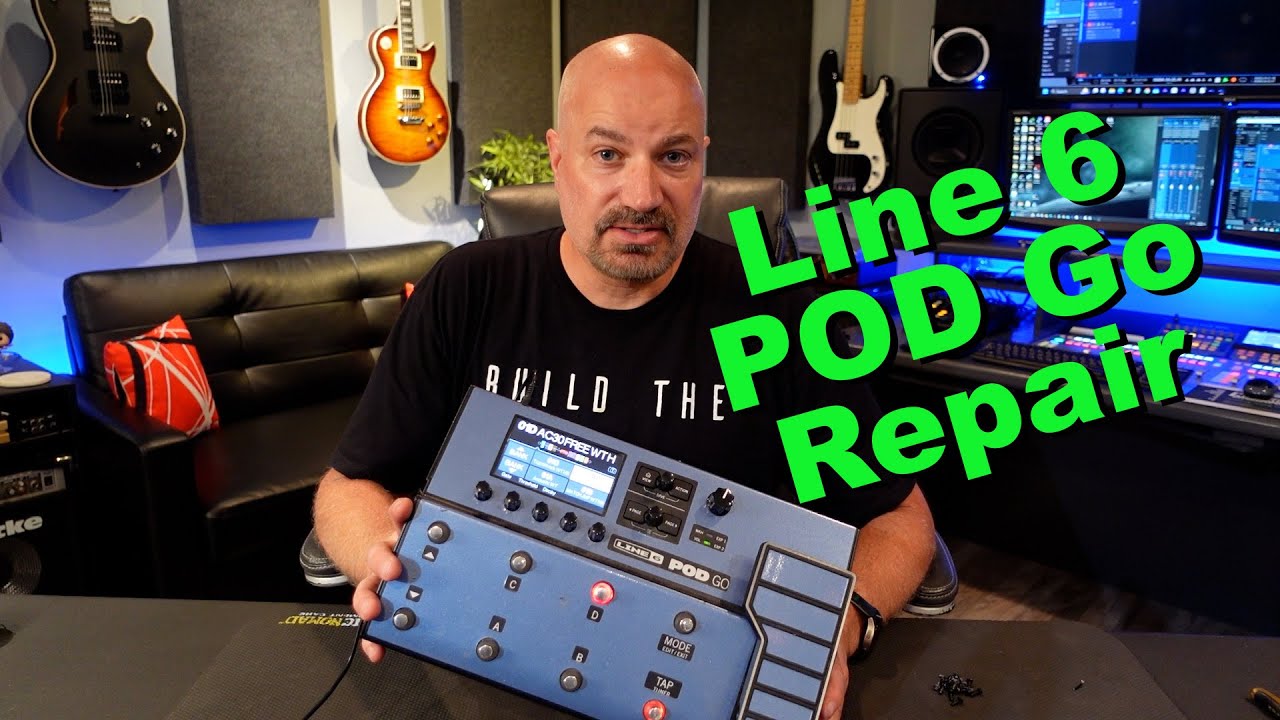 The Last of Us: Fixing the Line 6 POD Go Power Switch