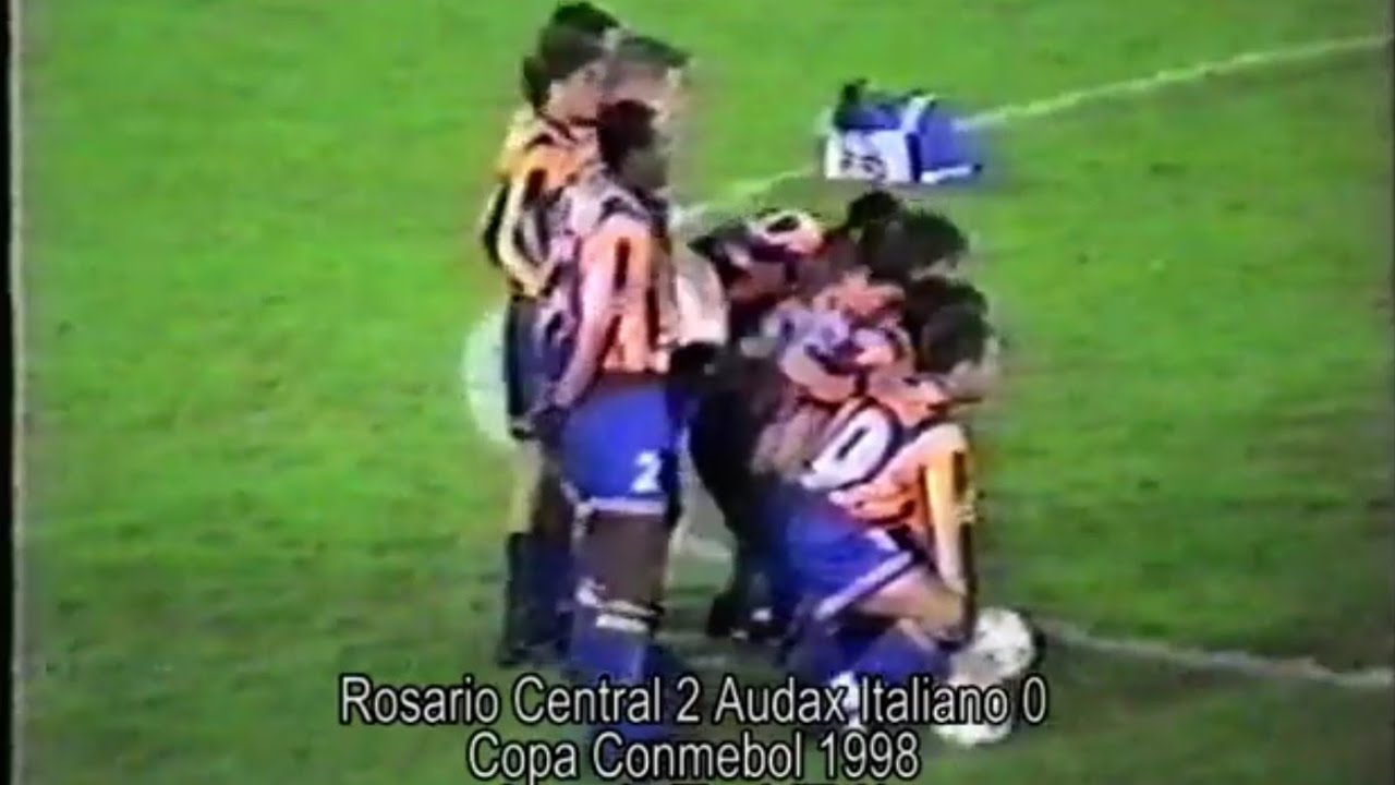 Rosario Central 2 Audax Italiano 0 - Copa Conmebol 98 - 8vos de Final (Ida)