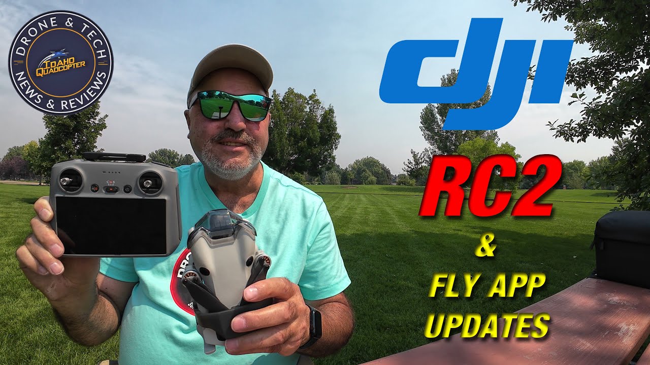 DJI RC2 and Fly App Update August 2024 - Mini 4 Pro Test Flight